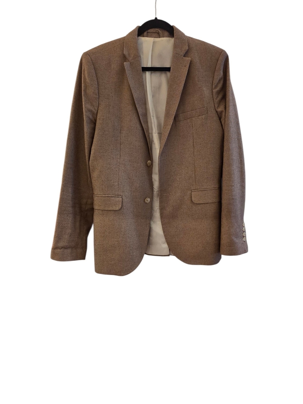 Topman Brown Two-Button Tailored Blazer